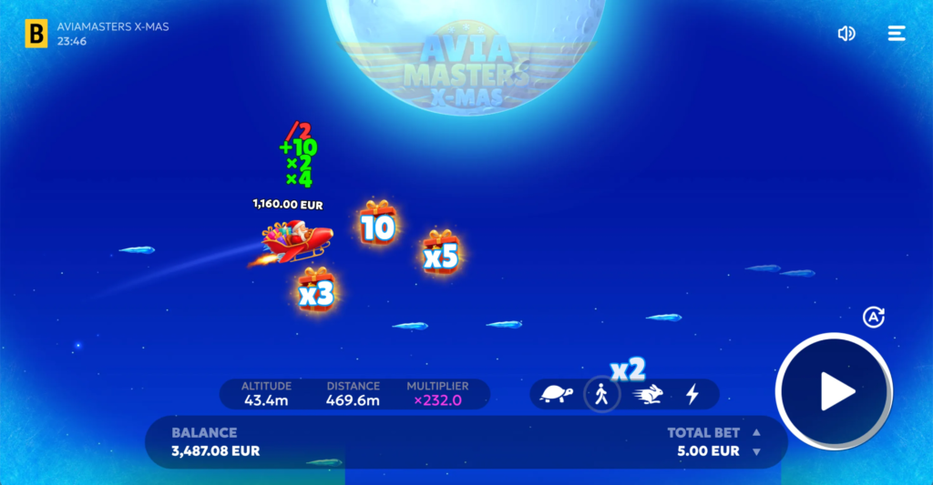 Aviamasters X-mas Игровые Функции